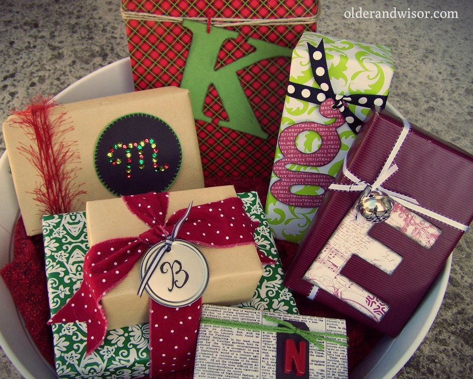 Using Letters As Gift Tags Photo by muchwisor Photobucket